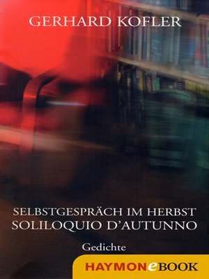 cover image of Selbstgespräch im Herbst/Soliloquio d'autunno